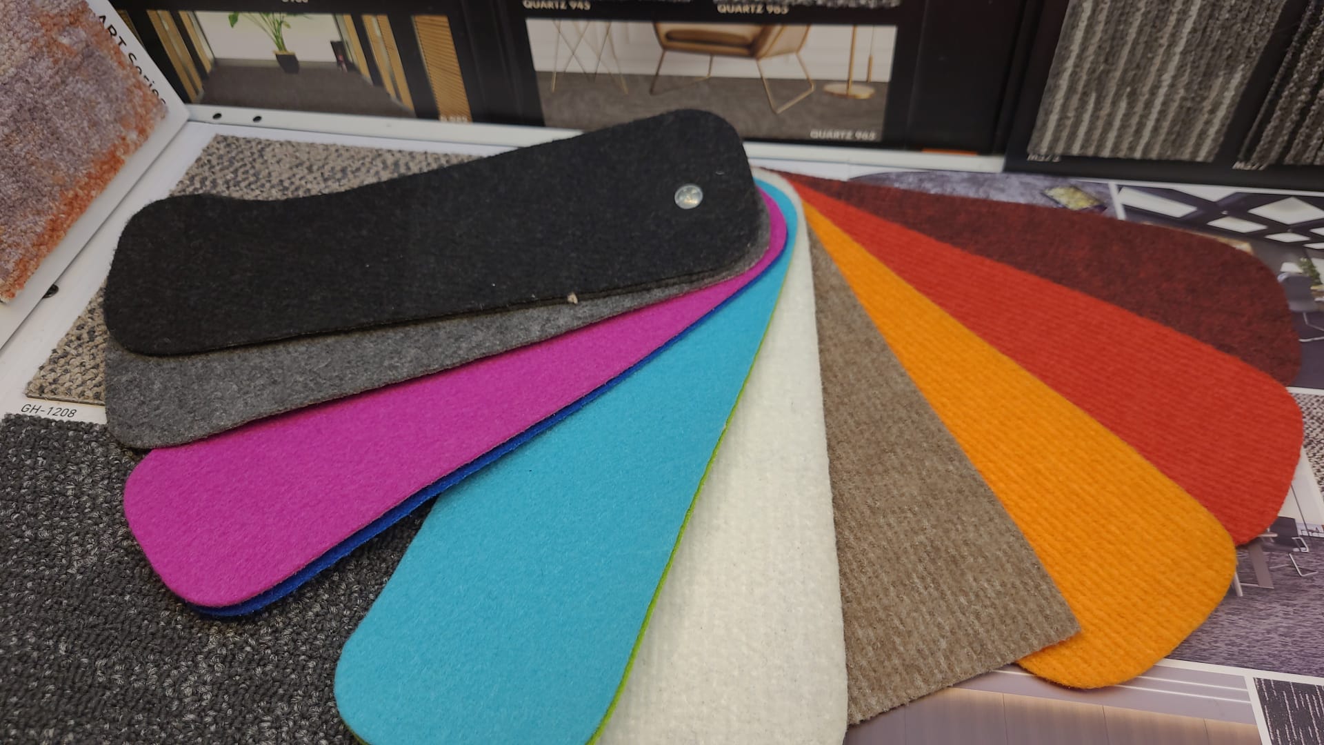 Renkli halıfleks ürün çeşitleri - Toptan halı satışı